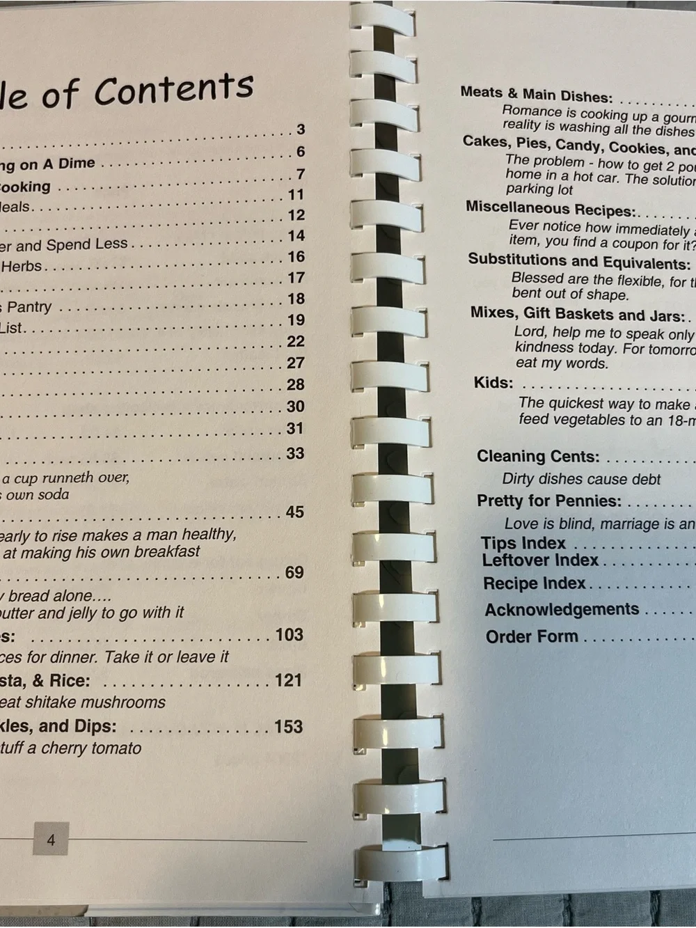 Dining on a Dime Cook Book – White & Red Budget Cooking Guide